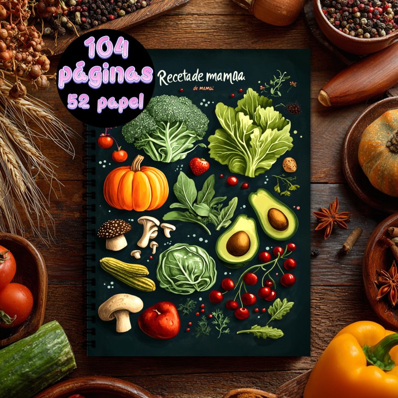 Cocktail Recipe Book - A5 İspanyolca yemek kitabı, Spiral Ciltli,