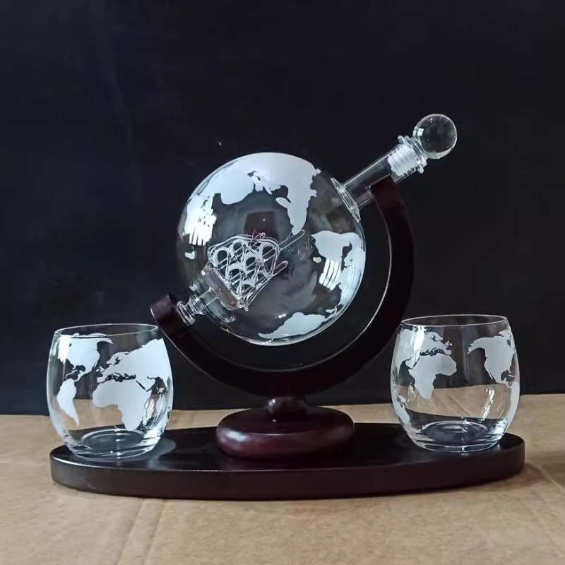 Yaratıcı Küre Şeklinde Sürahi  - Decanter Globe Set incelemesi ve fiyatı