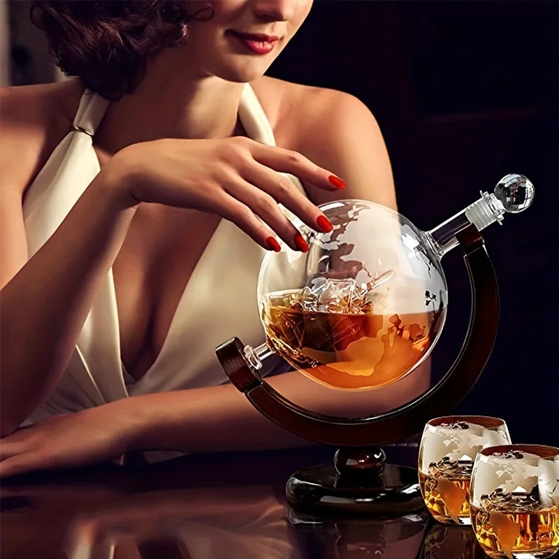 850 ml Viski Küre Sürahi Seti  - Decanter Globe Set incelemesi ve fiyatı