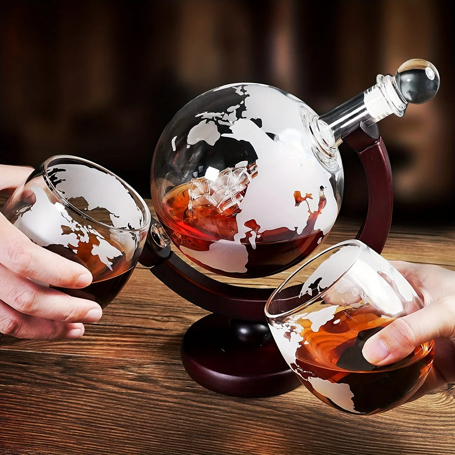 850 ml Viski Küre Sürahi Seti  - Decanter Globe Set incelemesi ve fiyatı