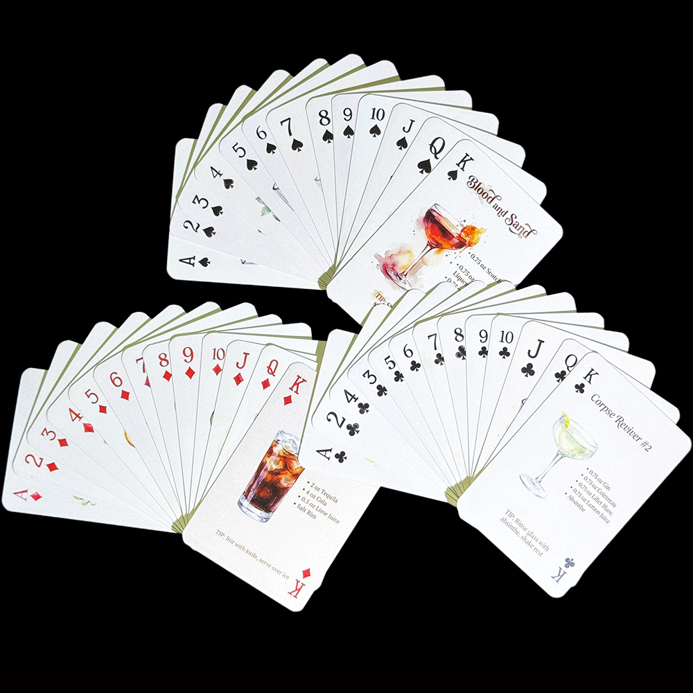 54 adet Kokteyl Tarifleri Oyun - Cocktail Recipe Book incelemesi ve fiyatı