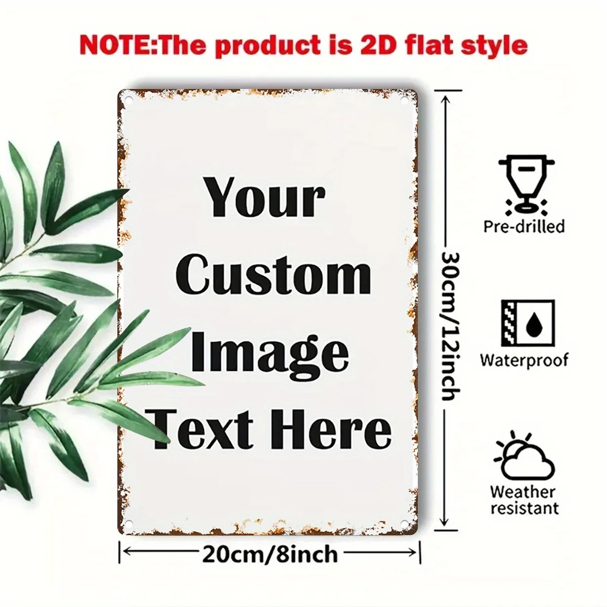 Özel Fotoğraf ve Metinli Tenek - Home Bar Signs incelemesi ve fiyatı