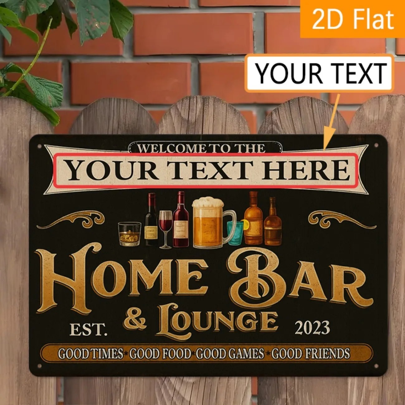 Özel Yazılı Vintage Ev Barı ve - Home Bar Signs incelemesi ve fiyatı