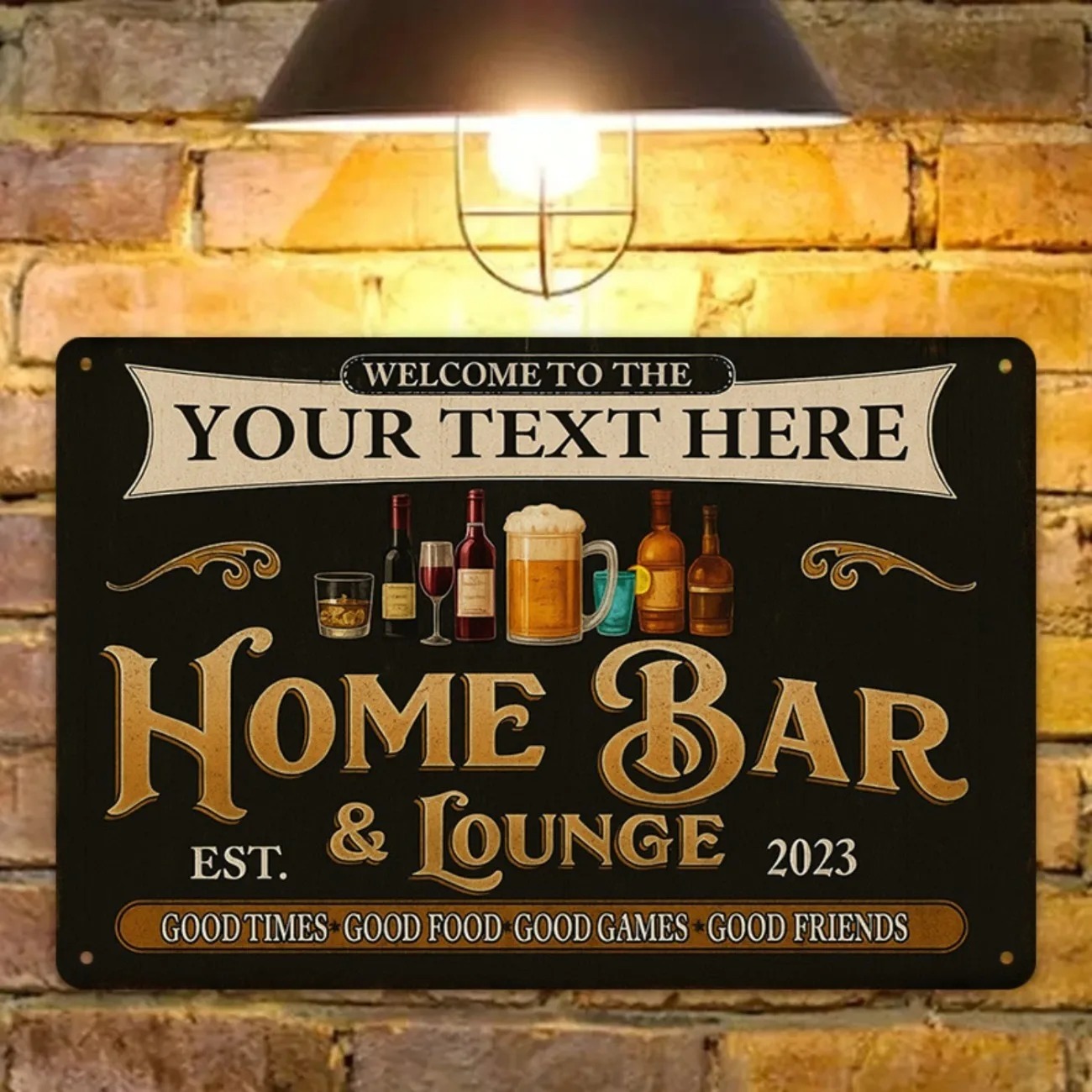Özel Yazılı Vintage Ev Barı ve - Home Bar Signs incelemesi ve fiyatı