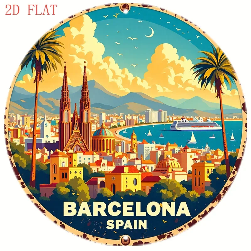 Yuvarlak 8in Barcelona İspanya - Home Barcelona incelemesi ve fiyatı