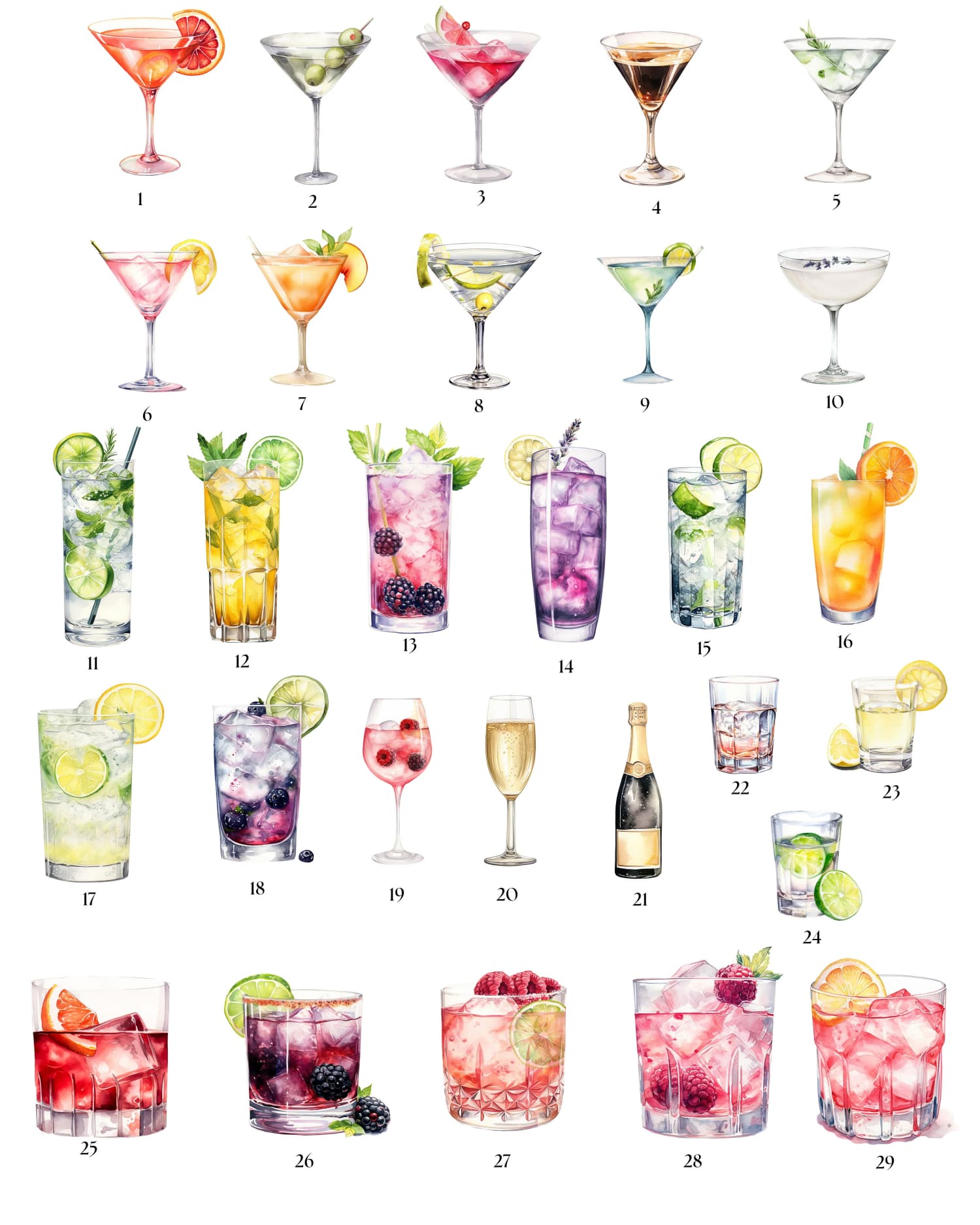İmza içecekleri tabelası |   İ - Cocktail Recipe Book incelemesi ve fiyatı