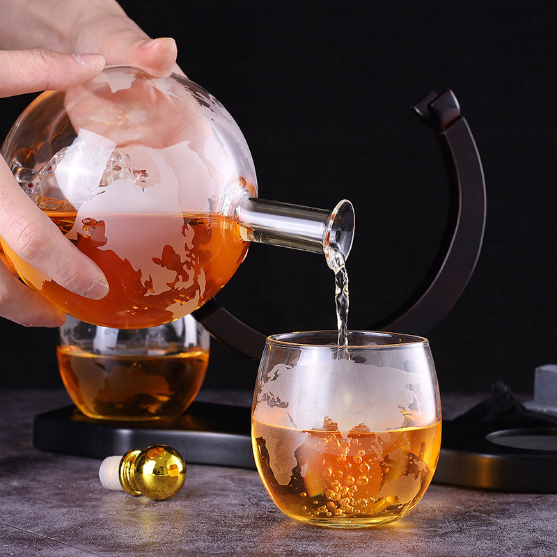 1L yaratıcı küre dekanter seti - Decanter Globe Set incelemesi ve fiyatı