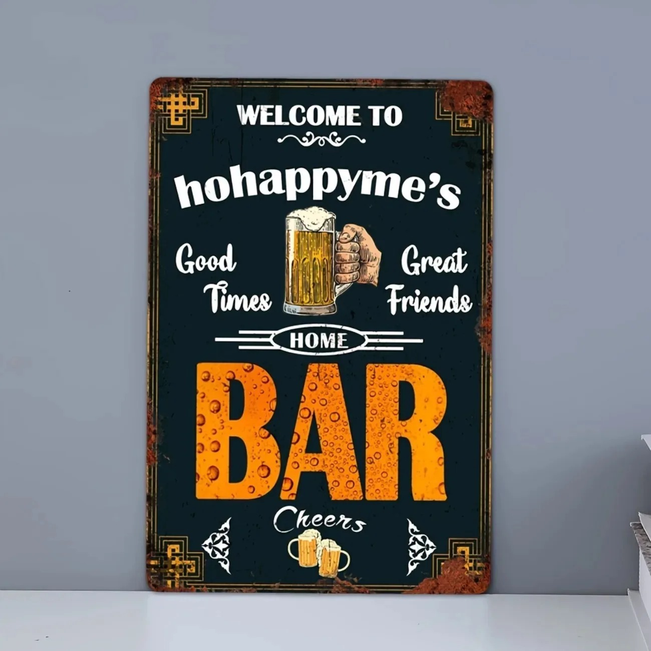 1 adet Kişiselleştirilebilir V - Home Bar Signs incelemesi ve fiyatı