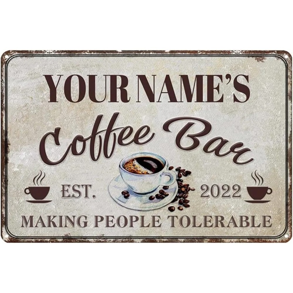 Özel Retro Kahve Barı Metal Ta - Home Bar And Coffee incelemesi ve fiyatı