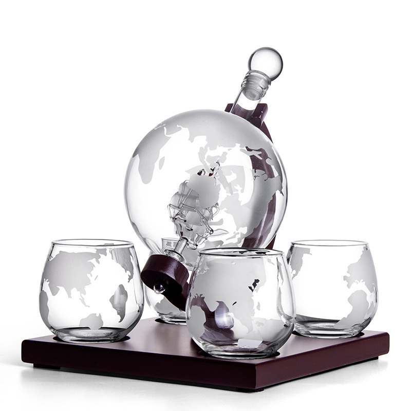 Küre Decanter yaratıcı cam şar - Decanter Globe Set incelemesi ve fiyatı