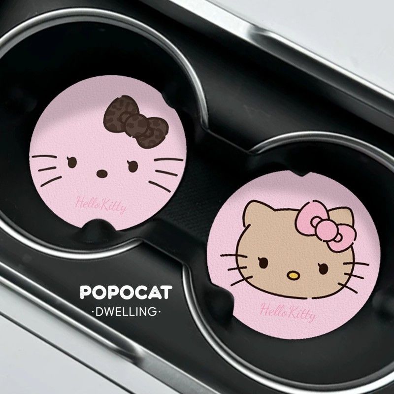 Hello Kitty Araba Bardak Altlı - Bar Mat Rubber incelemesi ve fiyatı