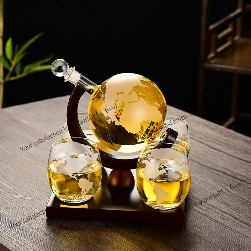 Yaratıcı Viski Bardağı Şişe Kü - Decanter Globe Set incelemesi ve fiyatı