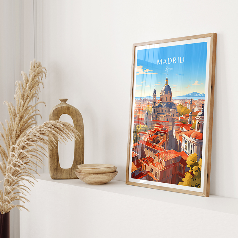 İspanya seyahat posteri Paris  - Home Barcelona incelemesi ve fiyatı