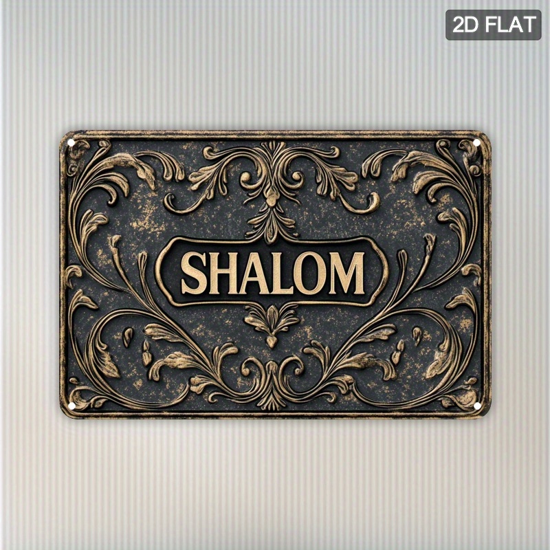 CIFBUY Vintage Shalom Alüminyu - Home Bar Signs incelemesi ve fiyatı