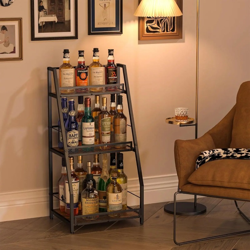 3 Katlı Merdiven Şeklinde Şara - Home Bar Shelf incelemesi ve fiyatı