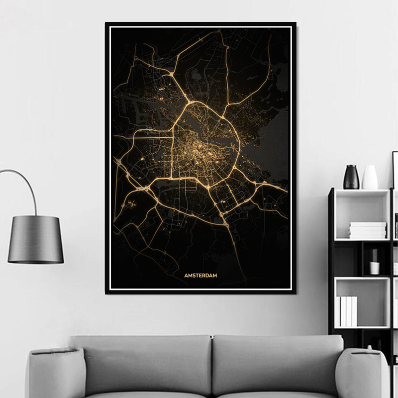 Posteri baskılar Amsterdam Tok - Home Barcelona incelemesi ve fiyatı