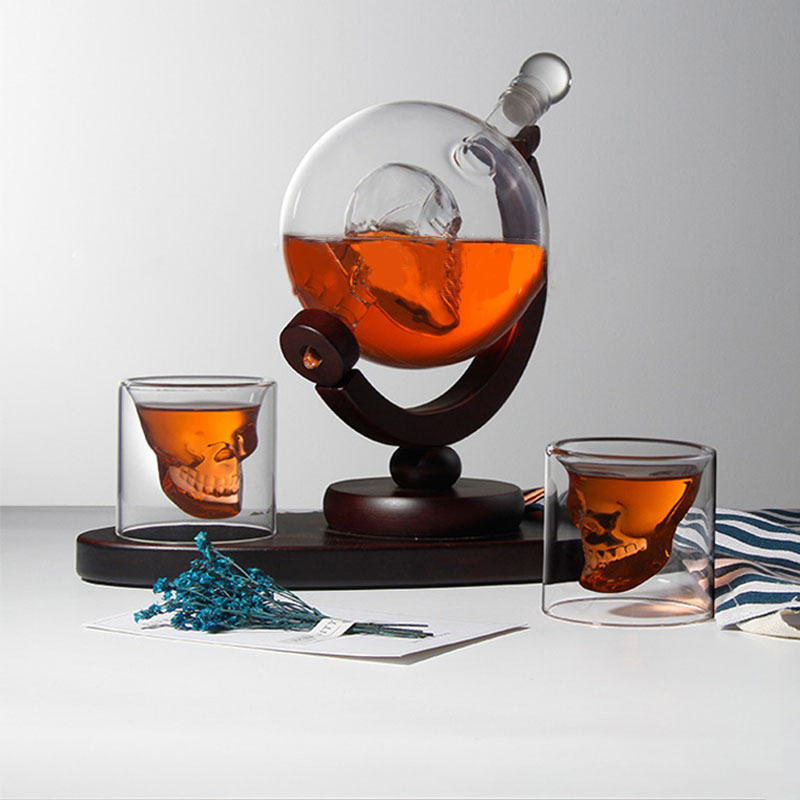 Kafatası Küre Viski Sürahisi S - Decanter Globe Set incelemesi ve fiyatı