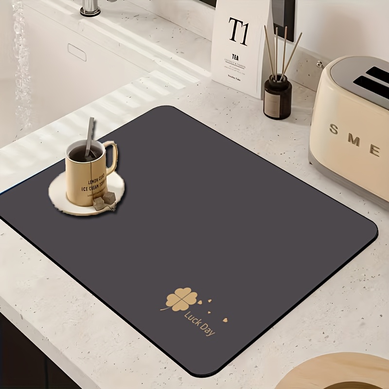 Koyu Gri Yonca Şanslı Bulaşık  - Bar Mat Rubber incelemesi ve fiyatı