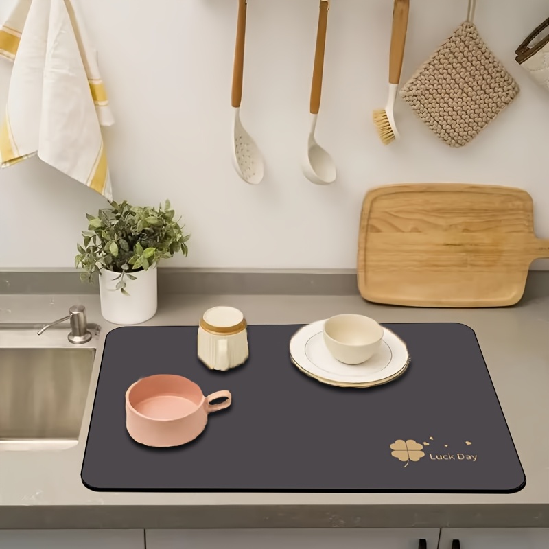 Koyu Gri Yonca Şanslı Bulaşık  - Bar Mat Rubber incelemesi ve fiyatı